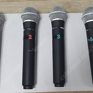 shure 무선마이크 svx288/pg28(2채널) 2개 팝니다
