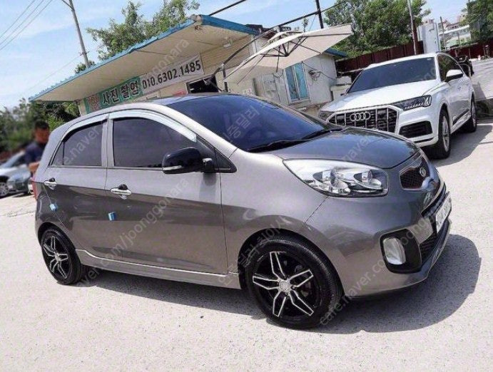 모닝중고차 연식대비 짧은 주행거리 기아 올 뉴모닝 가솔린 이미지