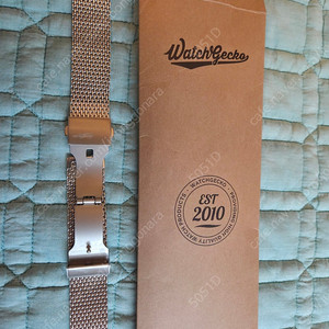 watchgecko 퀵릴리즈 밀라네즈 메쉬 스트랩 20mm 브슬 브레이슬릿