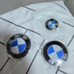 BMW 2핀 엠블럼 새상품
