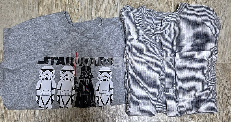 남아 140사이즈 여름옷 탑텐키즈 7부남방 알로봇티셔츠 (택포)--0