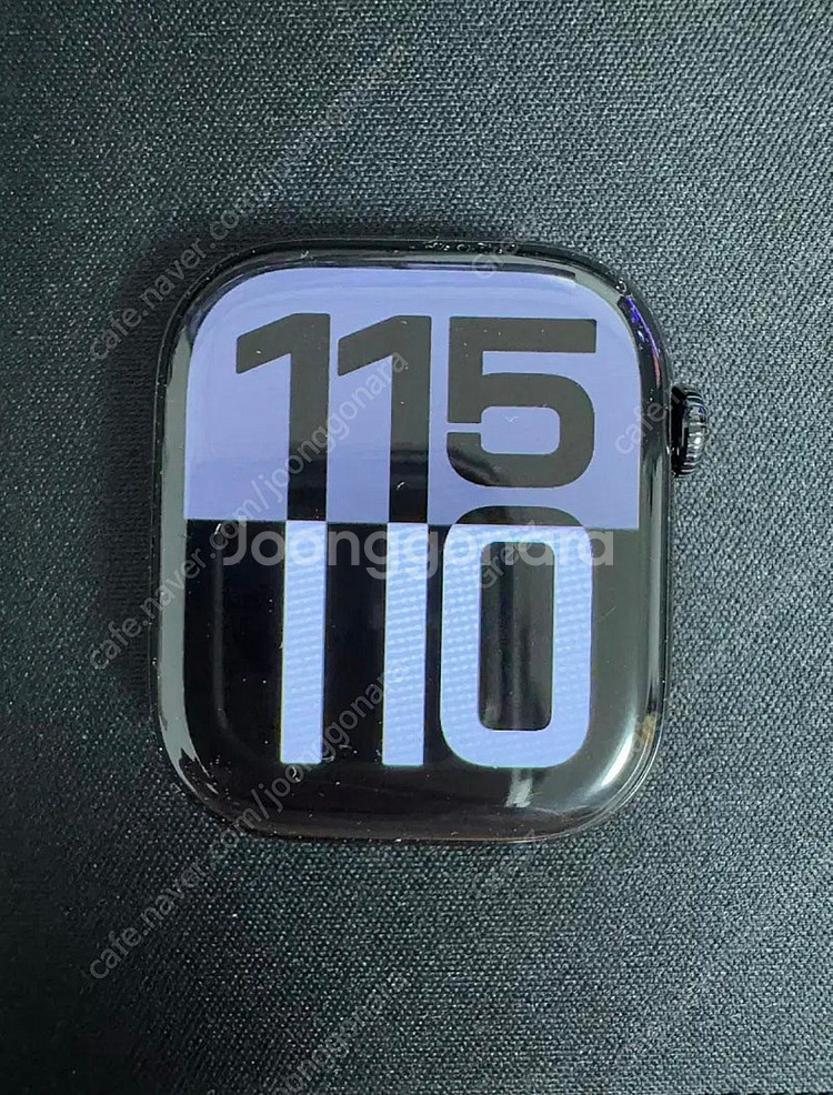 애플워치10 제트블랙 46mm M/L 밴드--1