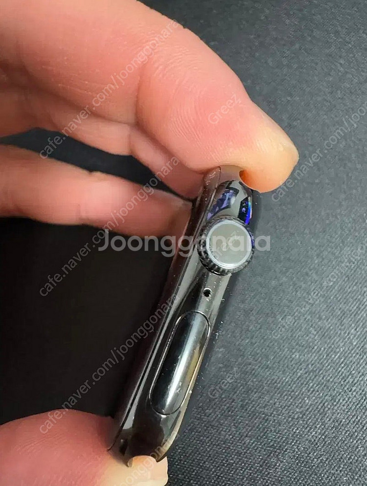 애플워치10 제트블랙 46mm M/L 밴드--2