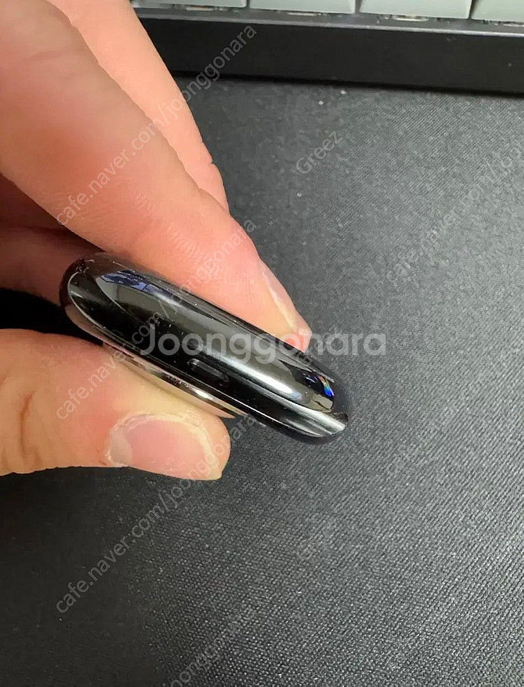 애플워치10 제트블랙 46mm M/L 밴드--4