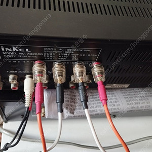 풀오버홀 작업된 인켈 AD280 앰프