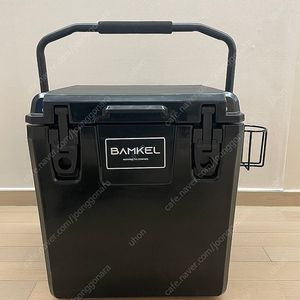 밤겔 모던 쿨러 아이스박스 25리터 27Q 블랙 새상품