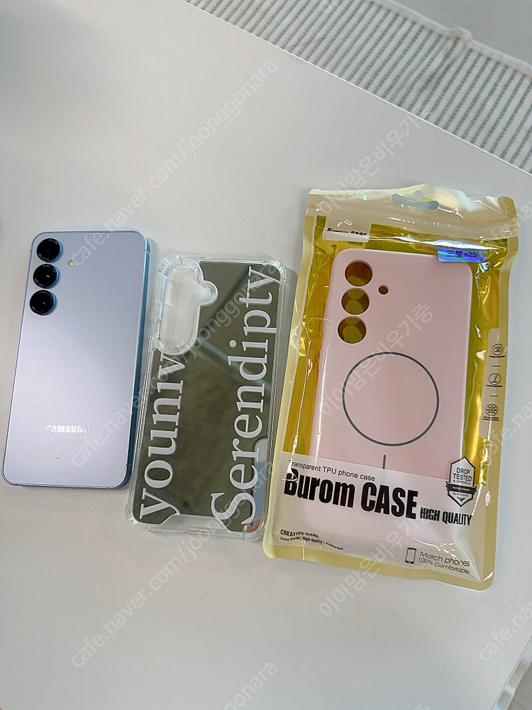 갤럭시 S25 아이스블루 512GB + 케이스2개 SS급 산지 10일--1