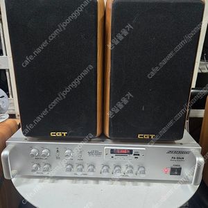 4채널 앰프 pa-504n , h-100 북쉘프 스피커 4개 팝니다 네고가능