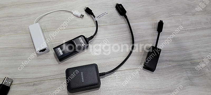 삼성 태블릿 전용 5핀 usb 랜 허브 외에 일괄 택포...--0