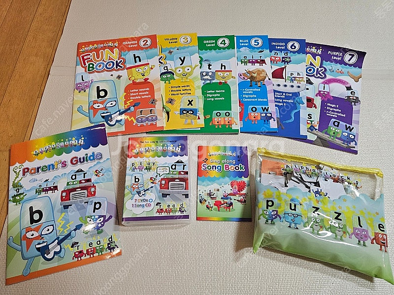 알파블럭스 Alphablocks DVD 세트--0