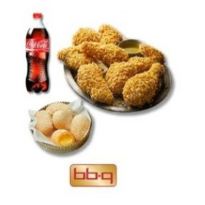 BBQ 황금올리브치킨 +황금알치즈볼+콜라