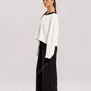 부디무드라 tanah sweatshirts (white) & cross overalls (black) s사이즈