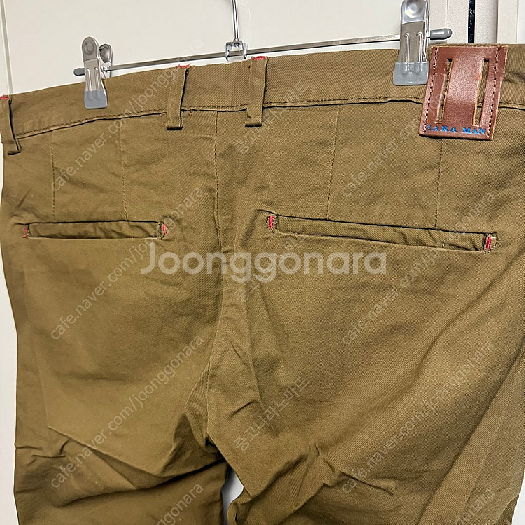 (새상품) 자라(ZARA) 남자 베이직 면바지 42사이즈 (US32)--2