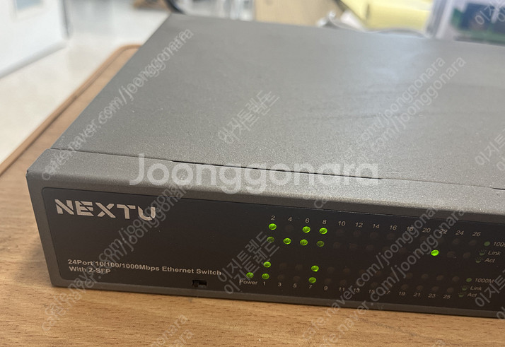 NEXT-1026GSFP 24포트 네트워크 랜선 기가비...--0