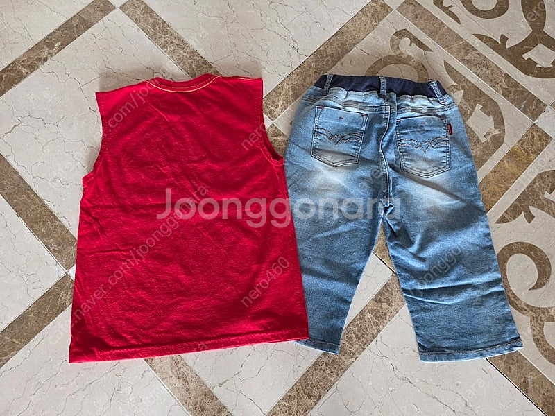 남아 4~5학년정도 여름옷 총 8pcs 세트 판매(택포...--2