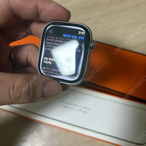 애플워치10 에르메스 46mm 배터리 100 팝니다