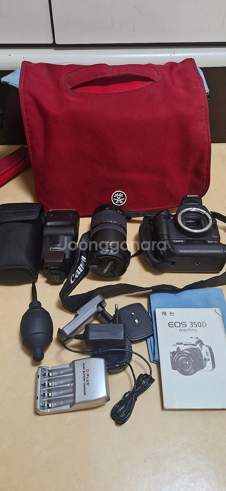 Dslr 캐논 35d 카메라 풀셋트--0