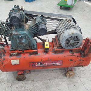 중고 10마력 10hp 경일 콤프레셔 컴프레셔
