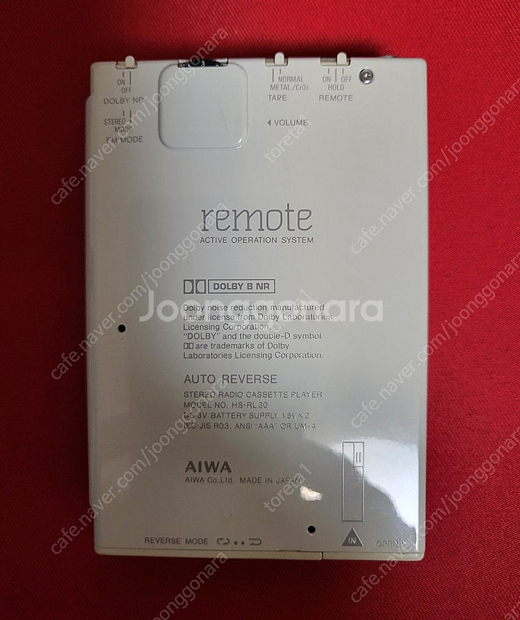 AIWA HS-RL30 마이마이포카 MY-A190--1