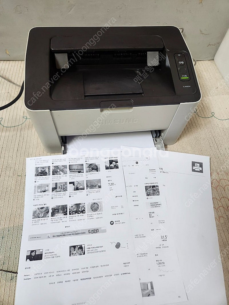 삼성 sl-m2024 흑백 레이져 프린터 택포함 4만원--4