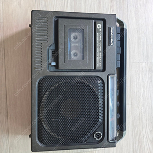 옛날 삼성 라디오 카세트 레코더 RC- 325W 엔틱 라디오
