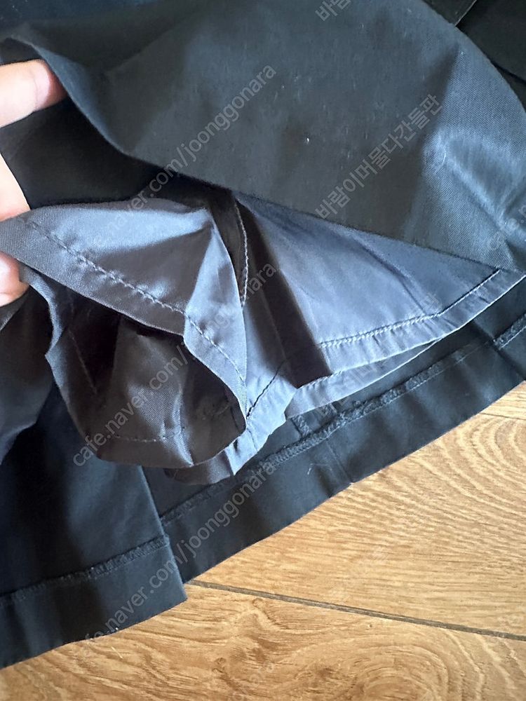 MIXXO 네이비 미니스커트 30 미착용 새상품 속바지 있음--3