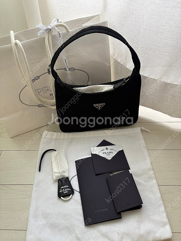 PRADA 프라다 리에디션 2000 리나일론 미니백--0