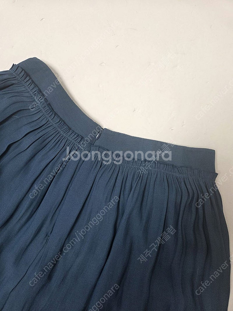 쟈딕앤볼테르 플레어 미니스커트 블루그린(S)--4