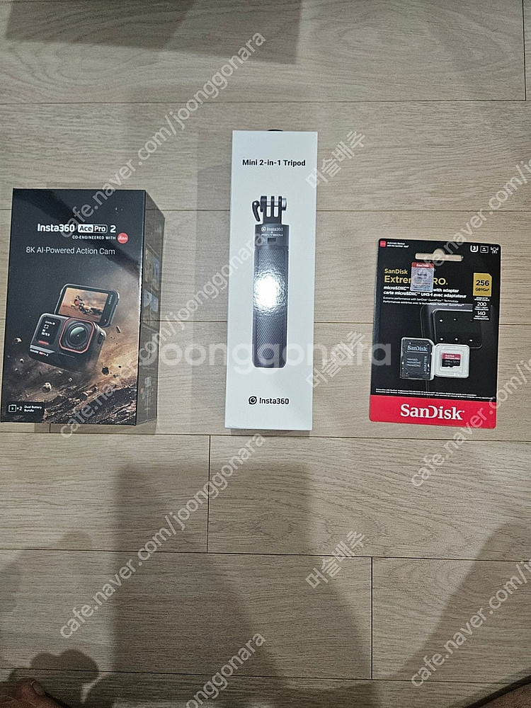 인스타360 에이스프로2 팝니다(전부 미개봉)--3