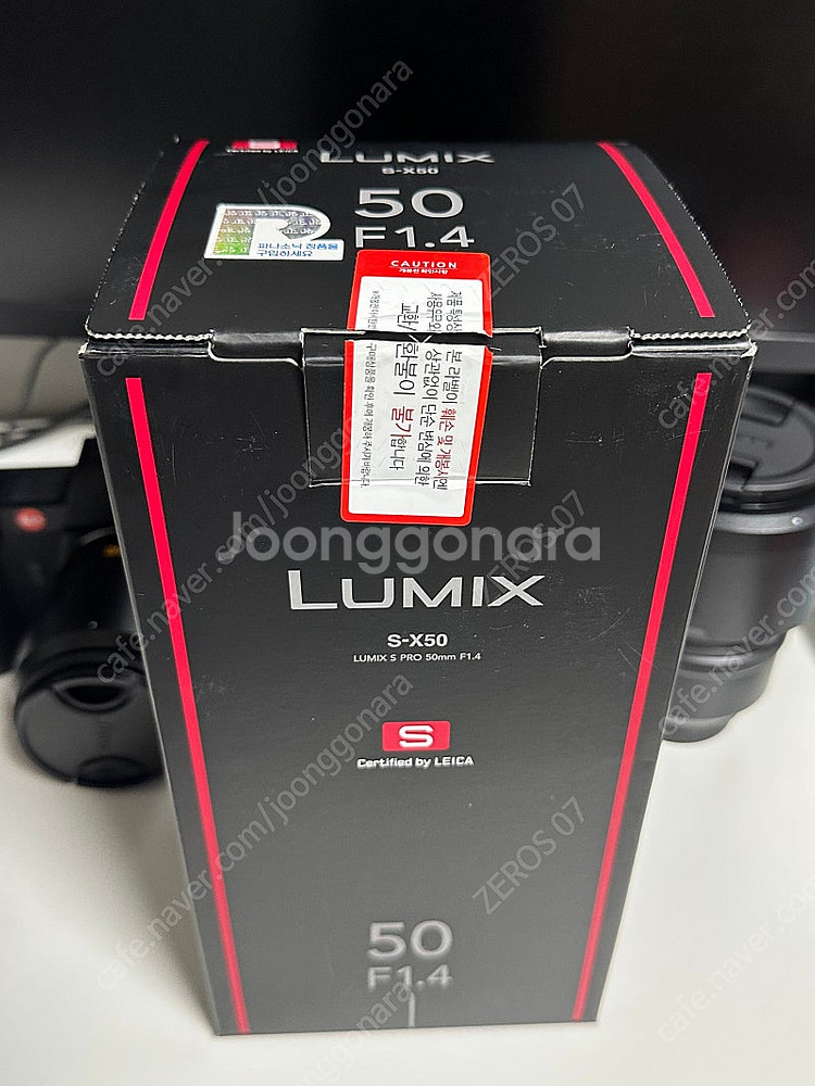 파나소닉 루믹스 50mm f1.4 ( S PRO ) 렌...--6