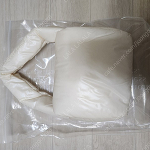 파사드패턴 토푸 패딩백 크림