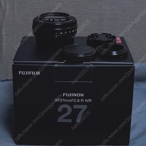 후지필름 27mm 신형렌즈