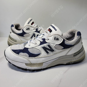 뉴발란스 992 화이트 네이비 MADE IN USA 275