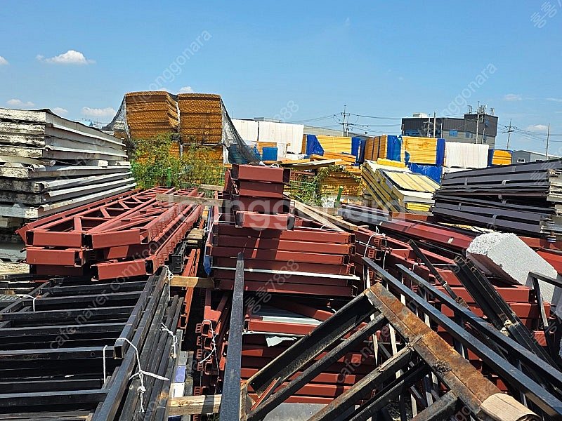 (판매)트라스 삼각트라스 역삼각트라스 일짜트라스 계당 합판 바닥자재 C형강 컨테이너 콘테이너 H빔--8