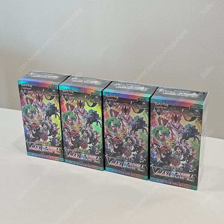 포켓몬카드 박스 브맥클(vmax 클라이맥스) 미개봉 새상품 판매합니다 이미지