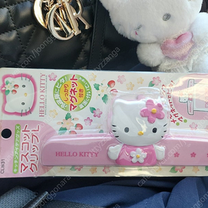 키티 카오하나 자석 메모 집게 고전키티