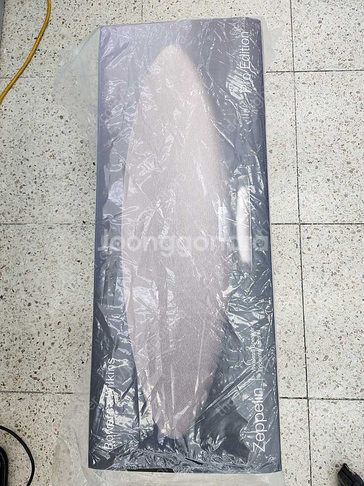 B&W 제플린 프로 무선 스피커 솔라골드 판매합니다.--1