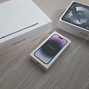 아이폰14프로 박스 - 7,000원 맥북에어13 박스 - 7,000원 아이패드 에어 박스 -