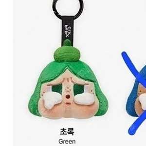 미개봉) 팝마트 크라이베이비 치얼 업, 베이비 플러시 키링, 크베 키링