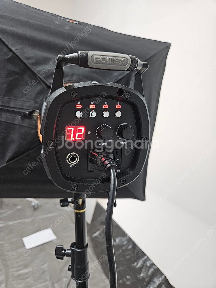 Fomex E600 조명 + EX 52스탠드 상태 A급--4