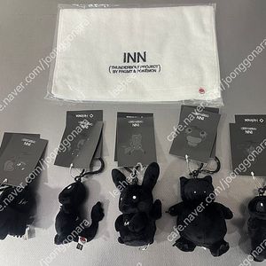 INN 포켓몬 프라그먼트 키링 4종 타월 수건 타올 미개봉 미사용 새상품