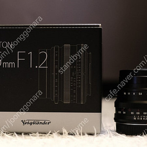 보이그랜더 녹턴 35mm f1.2 후지마운트