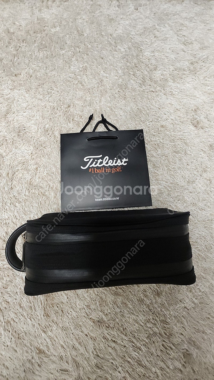 타이틀리스트 파우치 중 스테디셀러 라지돕키트 아쿠쉬네트...--1