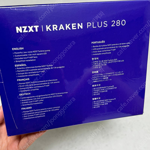 NZXT 수냉쿨러 KRAKEN PLUS 280 블랙