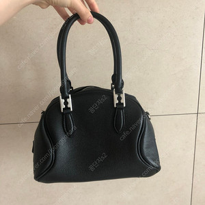 분크 하프문 데뷔 스몰 블랙 미니백 토트 숄더 소가죽 정품 결혼식 하객룩