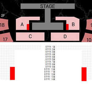 [무대앞 1열] 스우파 서울 콘서트 밤공 A,B구역 돌출 1열 양도