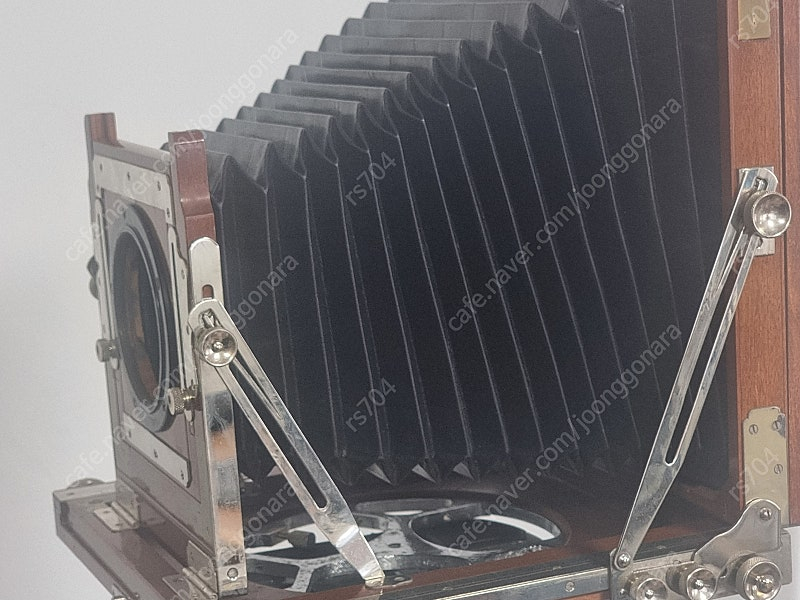 일본 오쿠하라 빈티지 목재 대형 카메라--6