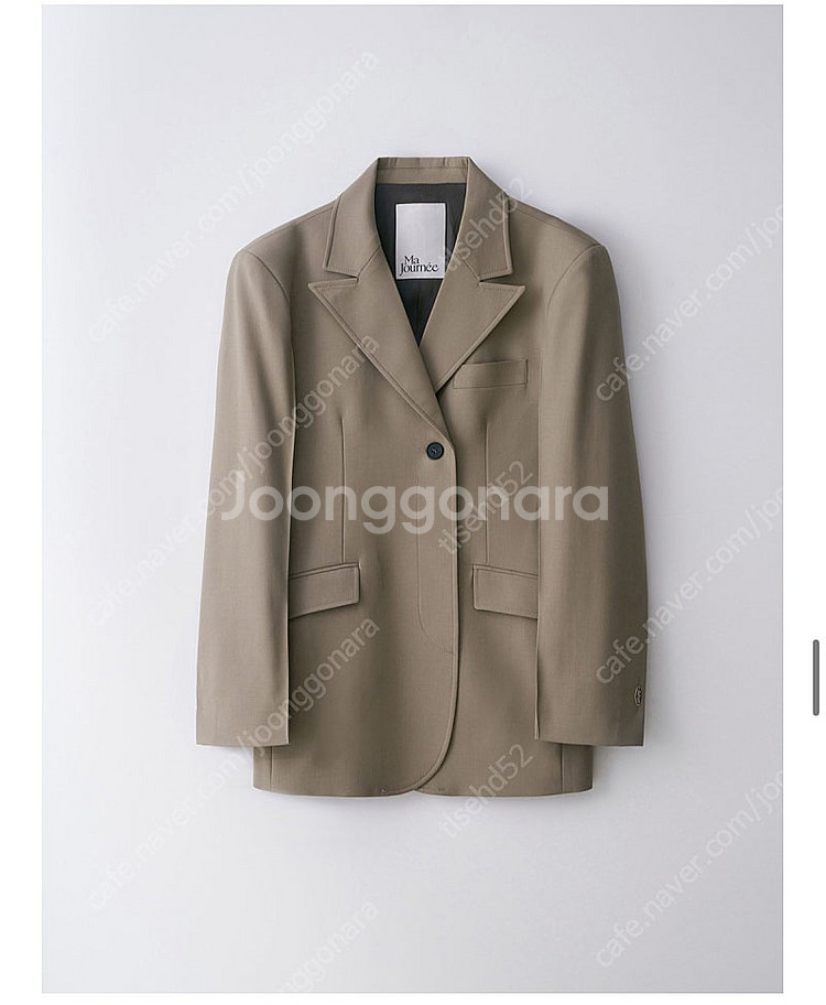 마조네 Boyfriend Double Button Ja...--3