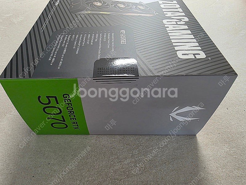ZOTAC RTX 5070 SOLID 그래픽카드 미개봉--3