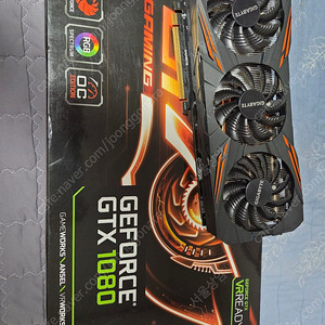 GIGABYTE 지포스 GTX1080 G1.- 8gb